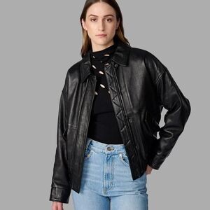 Wilsons Leather Classic Black Jacket